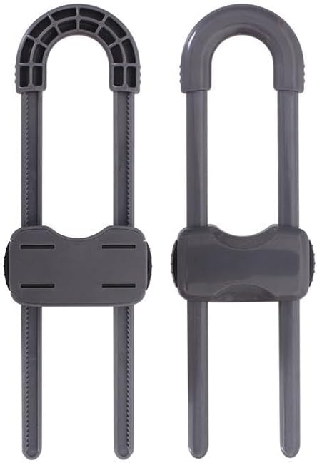 Sliding Cabinet Locks for Babies, Baby Proofing Adjustable U-Shaped Baby Safety - Image 6