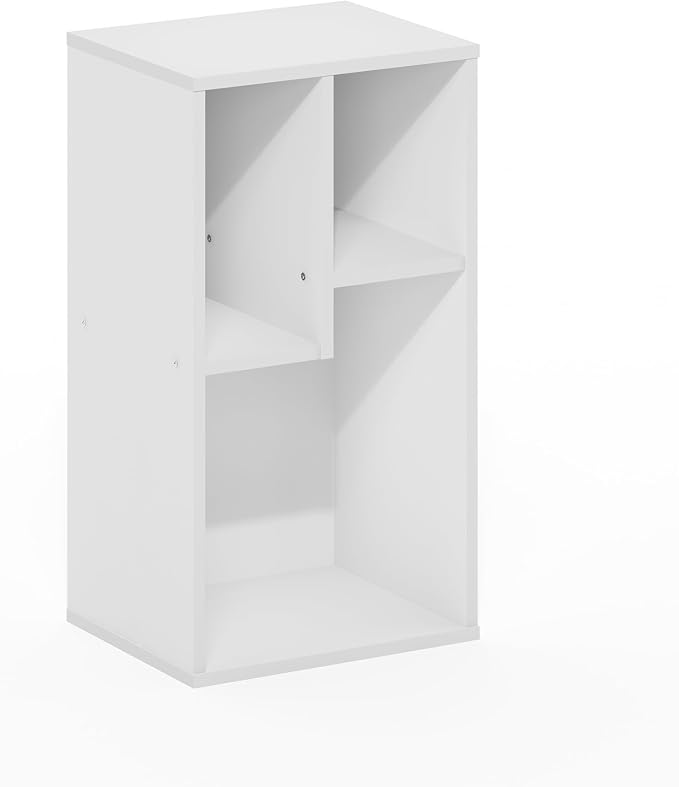Furinno DALY Book Shelf, 3-Cube Bookshelf, Cube Storage Organizer Bookcase - Image 5
