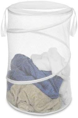 Whitmor 18" Collapsible Laundry Hamper White - Image 4