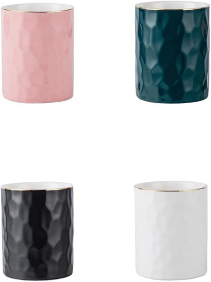 Ceramic Pen Holder Stand Cup Pencil Holder Organizer Makeup Brush Holders - Image 7