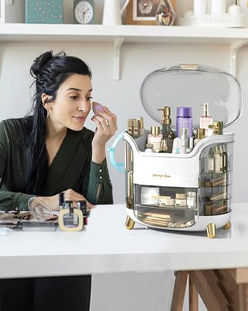 Makeup Organizer & Skincare Organizers, Cosmetic Organizer Box - Image 7