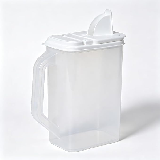 Cereal Containers Storage, Airtight 4 Quart Plastic Pantry Containers by Unknown