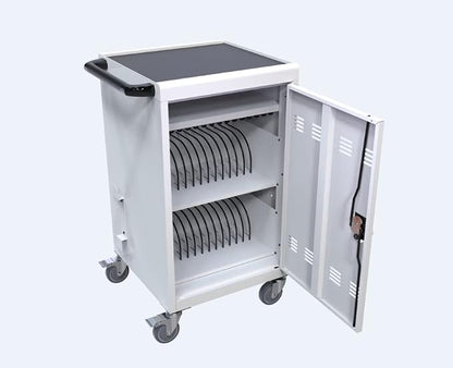Laptop Charging Cart, 32 Devices, Fast Charging, Security Storage, Easy Use by TIOPLY