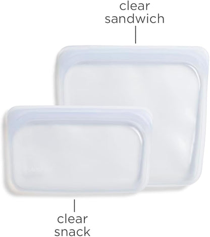 Stasher Premium Silicone Reusable Food Storage Bags, Lunch Bag, Travel - Image 5