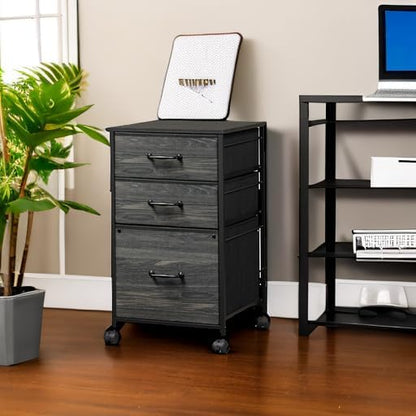 DEVAISE Mobile File Cabinet, Rolling Printer Stand - Image 6