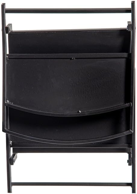 Plow & Hearth Log Rack, wood Bin Kindling Storage - Image 6