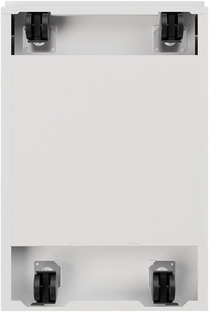 Pemberly Row 3 Drawers 27.75" Vertical White Metal Filing Cabinet Lockable - Image 8