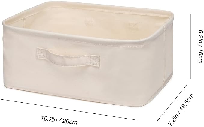 Decorative Basket Rectangular Fabric Storage Bin Organizer Basket - Image 6