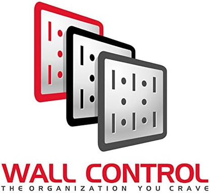Wall Control Pegboard 32in x 16in Galvanized Metal Pegboard Tool Board Panel - Image 5