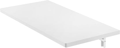 VEVOR Wall Mounted Folding Table, 31.5 x 15.7 inches Wall Mount Table, Floating - Image 9