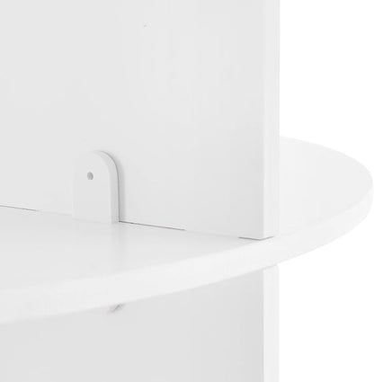 Rotating Shoe Rack Tower, 7 Tier Vertical Handbag Rotate Shoes Tower, 360 - Image 8