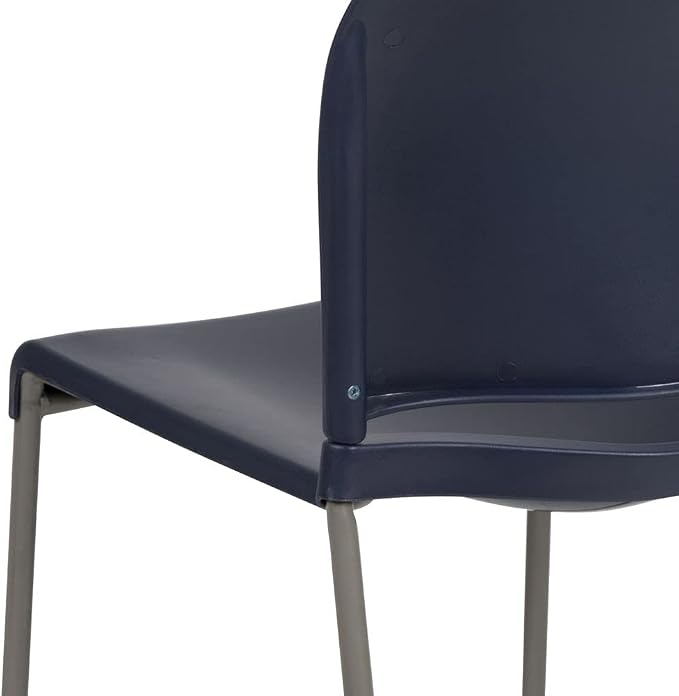 Flash Furniture HERCULES Series 880 lb. Capacity Navy Full Back Contoured Stack - Image 12