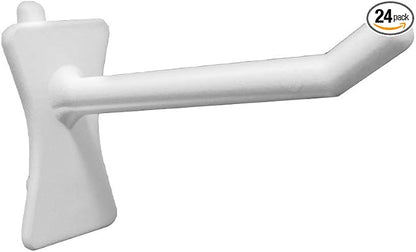 PegPro® 2" Hooks Kit for Standard “Wood Fiber” pegboard – Durable Plastic by PegPro%C2%AE