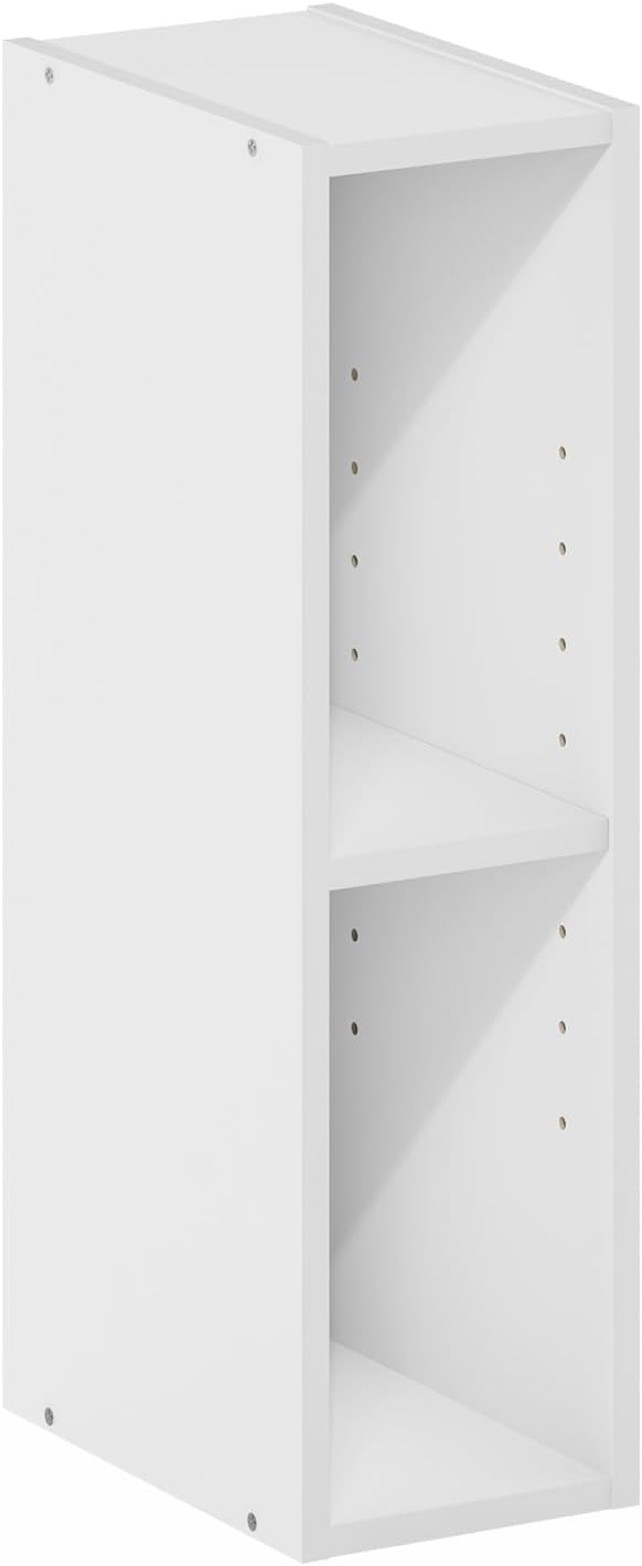Furinno Fulda Book Shelf, 2-Tier Narrow Bookshelf, Bookcase by Furinno-FitsYourSpaceFitsYourBudget