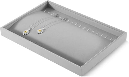 Velvet Jewelry Display Tray For Bracelet Pendant Necklace, Drawer Insert - Image 3