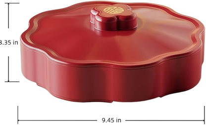 Covered compartment snack tray, suitable - Image 2