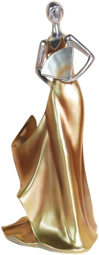 Artpaul Wine Bottle Holder Beauty Lady Statue Wine Bottle Stand Lady Wine Rack - Image 9