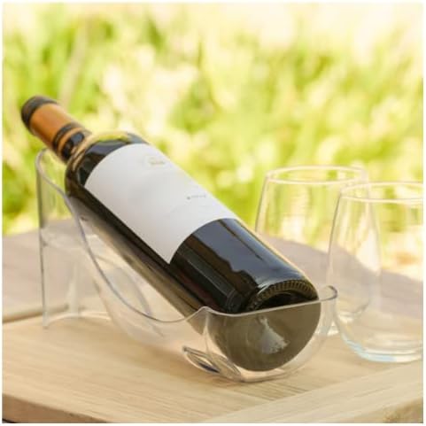 – Refrigerator Wine Bottle Holder. Elegant Wine Storage, Organizer - Image 3