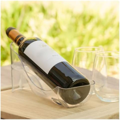 – Refrigerator Wine Bottle Holder. Elegant Wine Storage, Organizer - Image 3