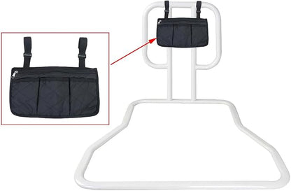 Bed Rails Bag with Cup Holder Phone Pouch 4 Pocket Storage Organizer Bag - Image 5