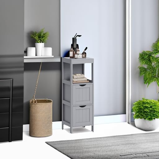 VASAGLE Storage Cabinet, Storage Organizer Rack Stand - Image 6