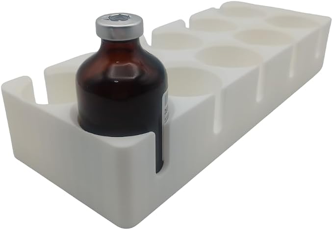 50 mL VialGrid Stackable Vial Holder – 10-Slot Tray by Unknown