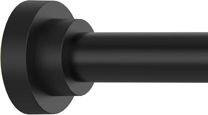 Thestoa Shower Curtain Rod Adjustable 43-92 inch, Anti-Rust Non-Slip Shower Rod by Thestoa