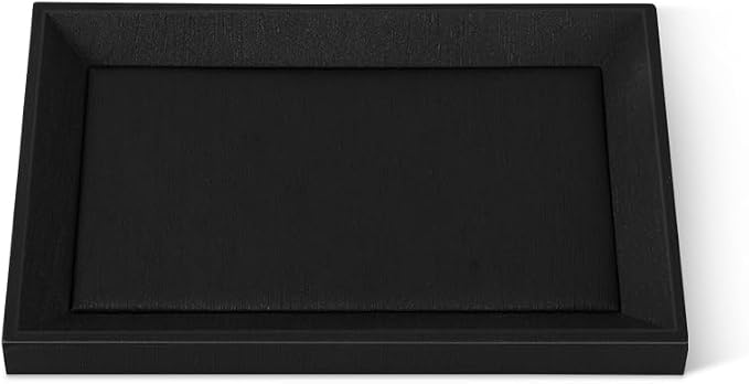 Jewelry Display, Leather Tray, Premium Black Jewelry Tray, Mens Jewelry Tray by Yinbeini