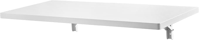 VEVOR Wall Mounted Folding Table, 31.5 x 15.7 inches Wall Mount Table, Floating - Image 12