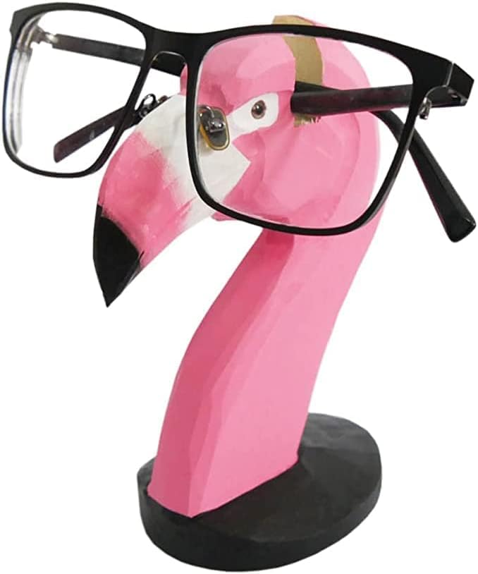 Red Dollar Handmade Wood Carved Animal Eyeglass Holder, Cute Sunglasses Display by RedDollar