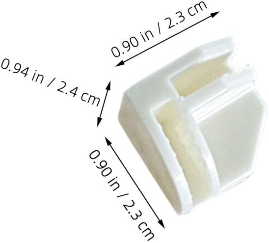 ARTIBETTER Right Angle Snap Buckles 50 Pack Plastic Cube Storage Connectors - Image 2