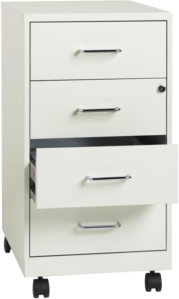 LYS 26-1/2" Mobile Storage Cabinet by Lorell