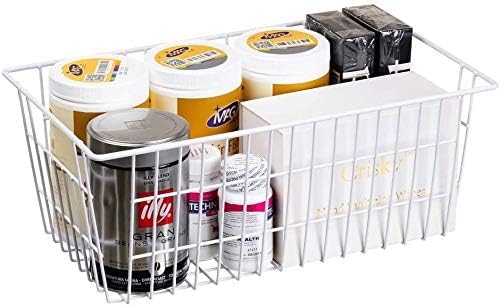 Slideep Freezer Baskets Farmhouse Organizer Storage Basket - Image 4