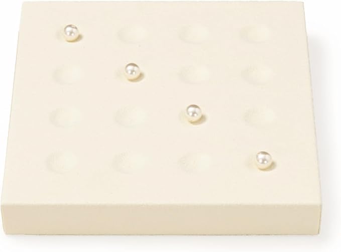 Oirlv Microfiber Diamonds Gemstones Jewelry Display Organize Tray Crystal Beads by Oirlv