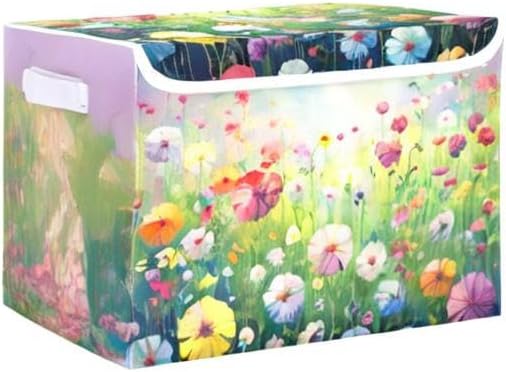 Colorful Flowers Storage Bins - Image 8