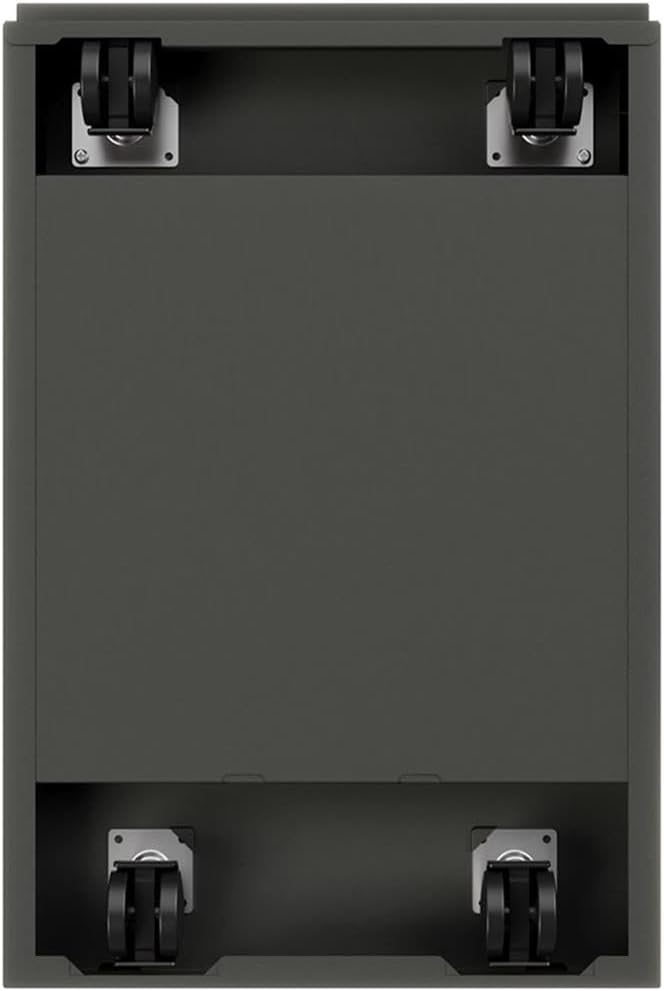 Hirsh HL10000 Series Metal Mobile Pedestal File Cabinet - Image 6