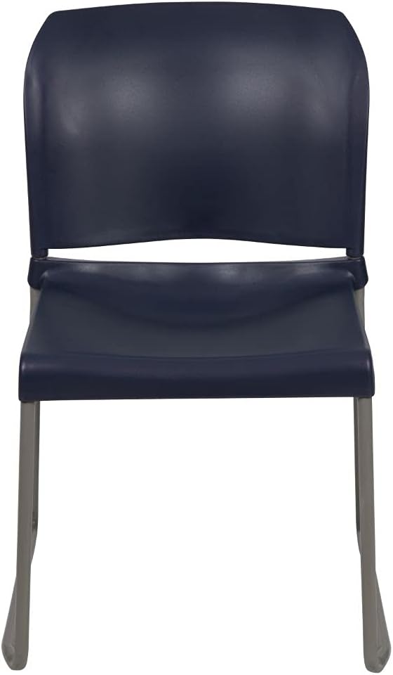 Flash Furniture HERCULES Series 880 lb. Capacity Navy Full Back Contoured Stack - Image 9