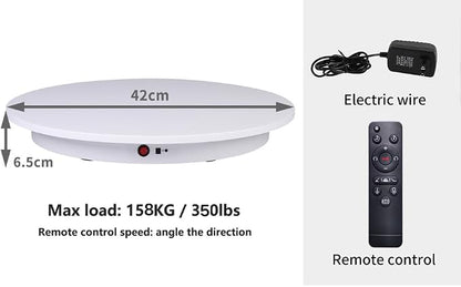 JAYEGT Motorized Rotating Display Stand, 350Lbs Load，360 Degree Electric - Image 7