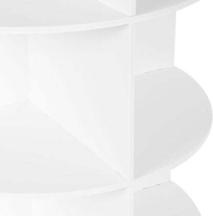 Rotating Shoe Rack, Free Standing Vertical Handbag Rotate Display Storage - Image 6