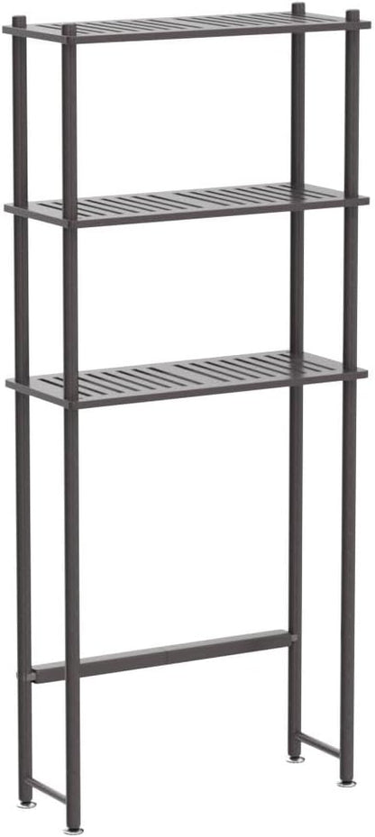 AmazerBath Bamboo Over The Toilet Storage Shelf, 3-Tier Over Toilet Bathroom - Image 5
