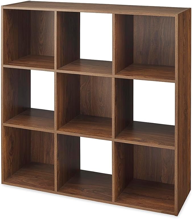 Whitmor 9 Cube Storage Organizer, Open Storage Display Bookshelf, Storage - Image 3