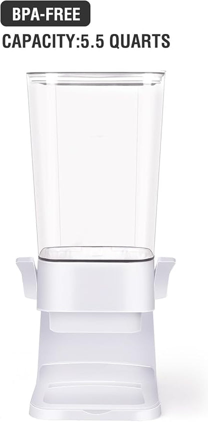 Cereal Dispenser Countertop, 5.5L Cereal Containers Storage Dispenser - Image 7