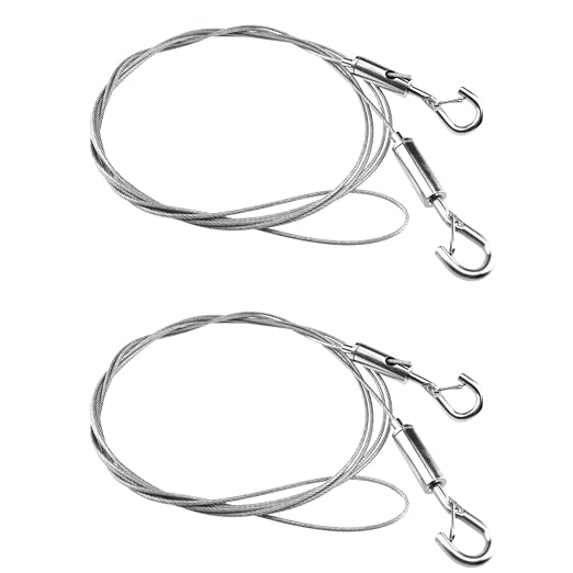 SDTC Tech 2-Pack Stainless Steel Wire Rope by SDTCTech