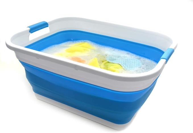SAMMART 41L Collapsible Plastic Laundry Basket - Image 6