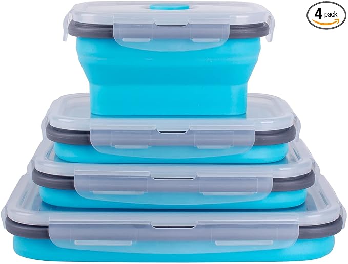 Collapsible Food Storage Containers by Annaklin