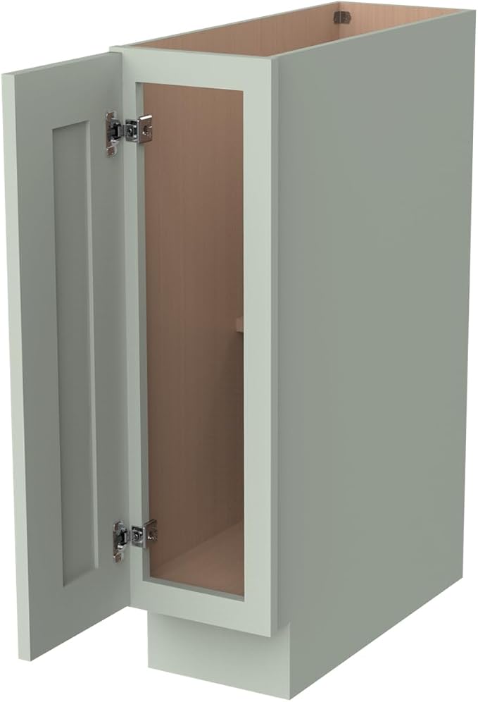 Solid Wood RTA Tray Base Cabinet - Image 4