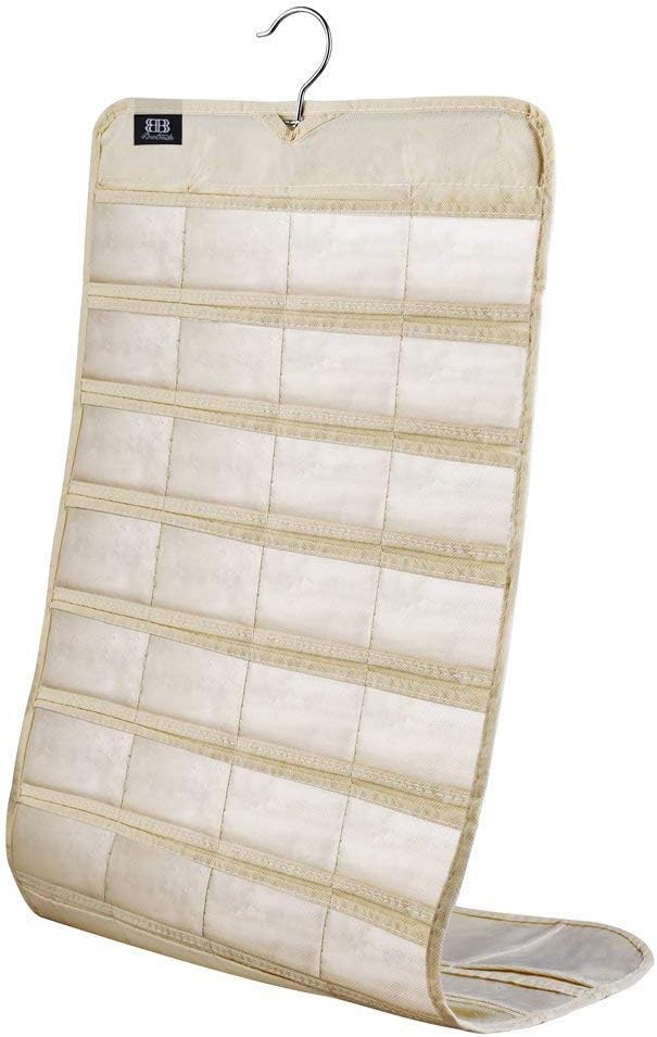 BB Brotrade Hanging Jewelry Organizer, Accessories Organizer, 80 Pocket - Image 5