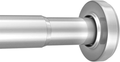 AmazerBath Spring Tension Shower Curtain Rod, 31-75 Inches Heavy Duty Tension by AmazerBath