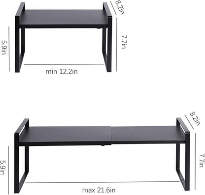 2-Pack Expandable Shelf Organizer - Image 2