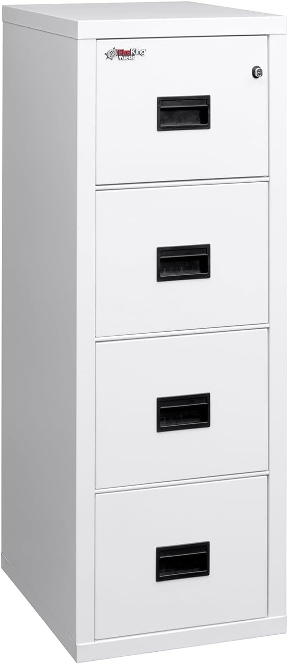 FireKing Turtle Vertical 4 Drawer Legal and Letter Fire Safe File Cabinet by FireKing